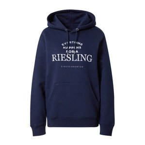 EINSTEIN & NEWTON Tréning póló 'Riesling'  tengerészkék / fehér