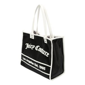 Juicy Couture Shopper táska 'Rosmarie'  fekete / fehér