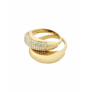 Pilgrim Gyűrűk 'Learn'  arany / átlátszó