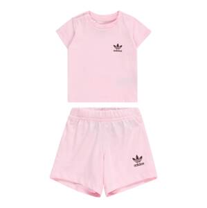 ADIDAS ORIGINALS Jogging ruhák 'Shorts And'  rózsaszín / fekete