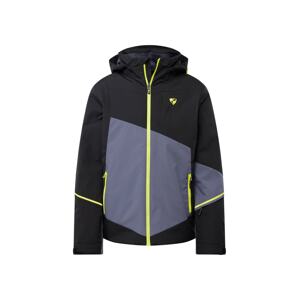 ZIENER Kültéri kabátok 'TIMPA'  neonsárga / ezüstszürke / fekete