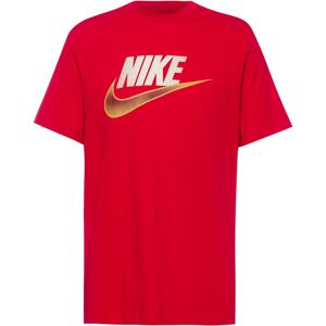 Nike Sportswear Póló 'Futura'  curry / piros / burgundi vörös / fehér