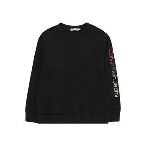 Calvin Klein Jeans Tréning póló  ezüstszürke / narancsvörös / fekete / fehér