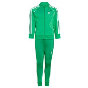 ADIDAS ORIGINALS Jogging ruhák 'Adicolor Sst'  zöld / fehér