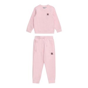 ADIDAS ORIGINALS Jogging ruhák 'Adicolor Crew'  pasztell-rózsaszín / cseresznyepiros