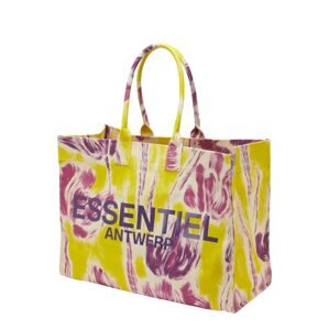 Essentiel Antwerp Shopper táska 'Deeses'  sárga / lila / fehér
