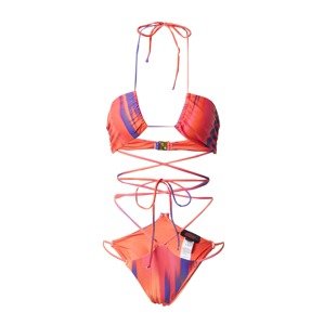 Misspap Bikini  sötétlila / narancs / rózsaszín
