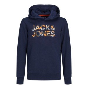 Jack & Jones Junior Tréning póló  kék / narancs