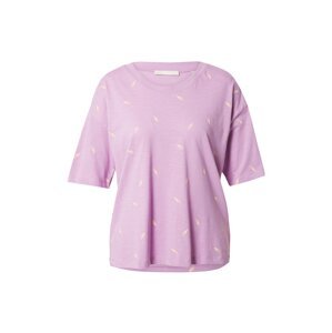 ESPRIT Póló  krém / lila / rózsaszín