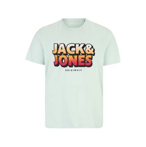 Jack & Jones Plus Póló  türkiz / világos narancs / piros / fekete