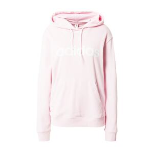 ADIDAS SPORTSWEAR Tréning póló 'Essentials Linear'  pasztell-rózsaszín / fehér
