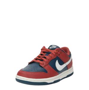 Nike Sportswear Rövid szárú sportcipők 'DUNK LOW'  kék / piros