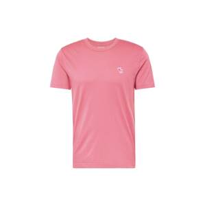 Abercrombie & Fitch Póló 'ELEVATED'  világos-rózsaszín / fehér