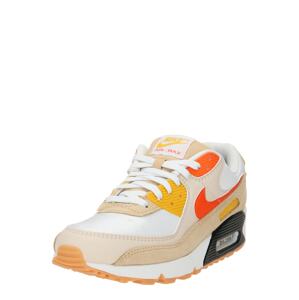 Nike Sportswear Rövid szárú sportcipők 'AIR MAX 90 SE'  narancs / fehér