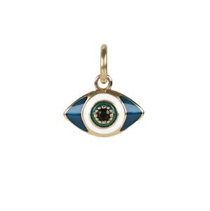Hey Harper Medál 'Eye Catching'  kék / arany / zöld / fehér