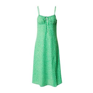 Monki Nyári ruhák  zöld / piszkosfehér