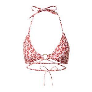 Hunkemöller Bikini felső 'Tobago'  lila / pasztellnarancs / piros / fehér