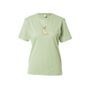 Iriedaily Póló 'Yoganana'  pasztellzöld / vegyes színek