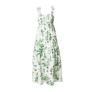 Abercrombie & Fitch Nyári ruhák  fűzöld / pasztellzöld / fehér