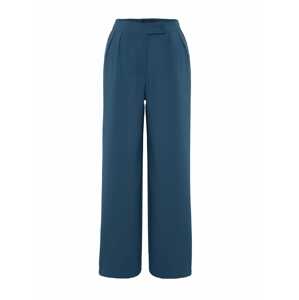 Trendyol Élére vasalt nadrágok  kék