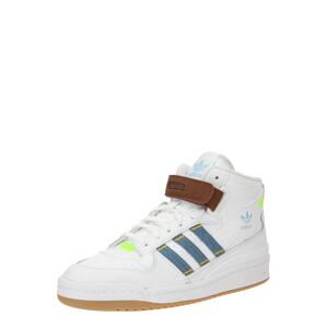 ADIDAS ORIGINALS Magas szárú sportcipők  kék / barna / neonzöld / fehér