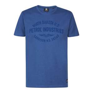 Petrol Industries Póló 'Stanley'  kék / kék melír