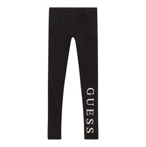 GUESS Leggings  fekete / ezüst