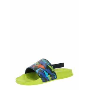 BECK Nyitott cipők 'Sealife'  kék / citromzöld / piros / fekete