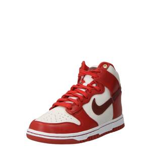 Nike Sportswear Magas szárú sportcipők  piros / fehér