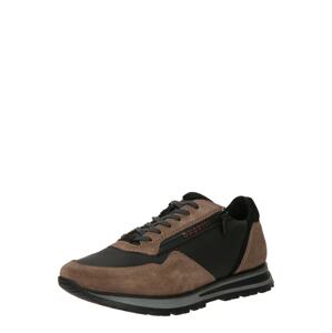 bugatti Rövid szárú sportcipők 'Philip'  barna / fekete