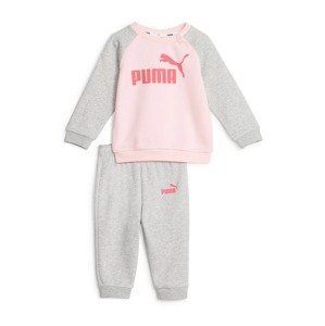 PUMA Jogging ruhák  szürke melír / rózsaszín / rózsaszín