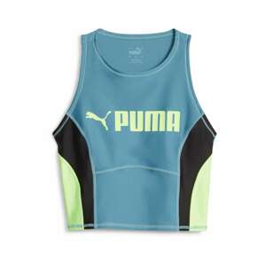PUMA Sport top  kék / citromzöld / fekete