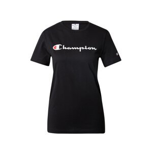 Champion Authentic Athletic Apparel Póló 'Classic'  narancsvörös / fekete / fehér