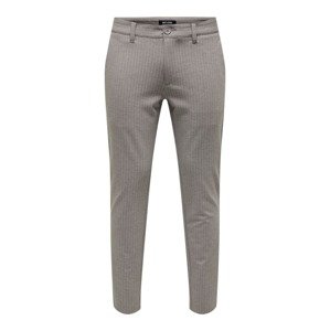 Only & Sons Chino nadrág 'Mark'  taupe / fehér