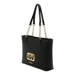 Love Moschino Shopper táska 'GOLD RUSH'  fekete