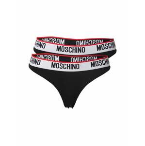Moschino Underwear String bugyik  szürke / piros / fekete