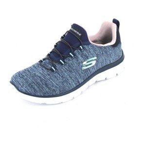 SKECHERS Rövid szárú sportcipők  kék / fehér