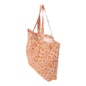 Monki Shopper táska  pasztellsárga / narancs / világos-rózsaszín / rozsdavörös