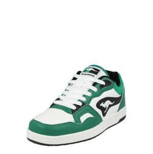 KangaROOS Sportcipő  fűzöld / fekete / fehér