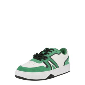 LACOSTE Rövid szárú sportcipők  fűzöld / fekete / fehér