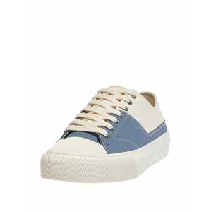 Pull&Bear Rövid szárú sportcipők  kék / fehér