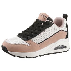 SKECHERS Rövid szárú sportcipők  ekrü / fáradt rózsaszín