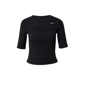 Nike Sportswear Póló  fekete / piszkosfehér
