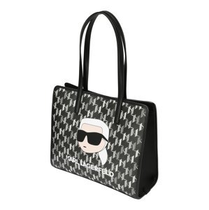 Karl Lagerfeld Shopper táska  bézs / szürke / fekete / fehér