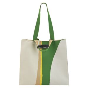 Adolfo Dominguez Shopper táska  sárga / zöld / fehér