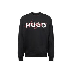 HUGO Red Tréning póló 'Droyko'  rikító piros / fekete / fehér