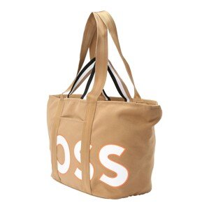 BOSS Black Shopper táska 'Deva'  homok / narancs / fekete / fehér