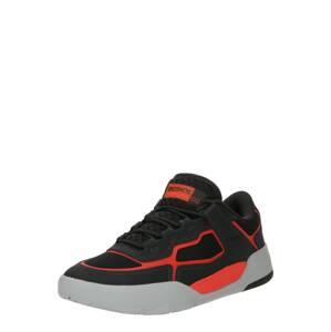 DC Shoes Rövid szárú sportcipők  piros / fekete
