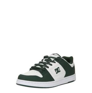 DC Shoes Rövid szárú sportcipők 'MANTECA 4'  sötétzöld / fehér