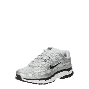 Nike Sportswear Rövid szárú sportcipők 'P-6000'  fekete / ezüst / fehér